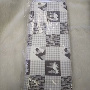 FABRIC Flannel Wilderness Gray, 100% Cotton Flannel, 8 Yard Sealed Bolt